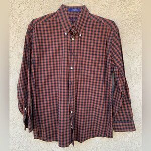 GUC Alan Flusser Men’s Long Sleeve Button Down Shirt - Size Large
